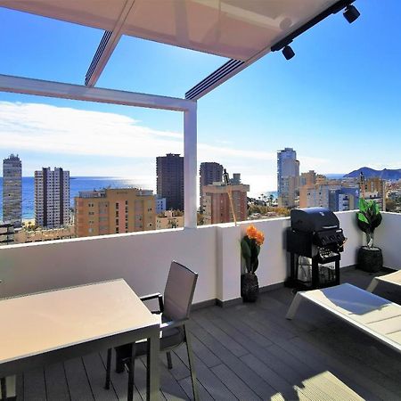 Penthouse Cervantes Sea View Benidorm Exterior foto