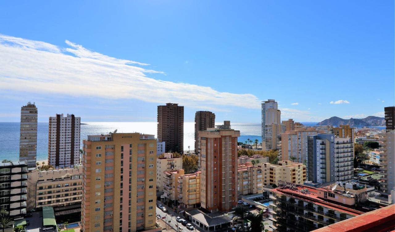 Penthouse Cervantes Sea View Benidorm Exterior foto