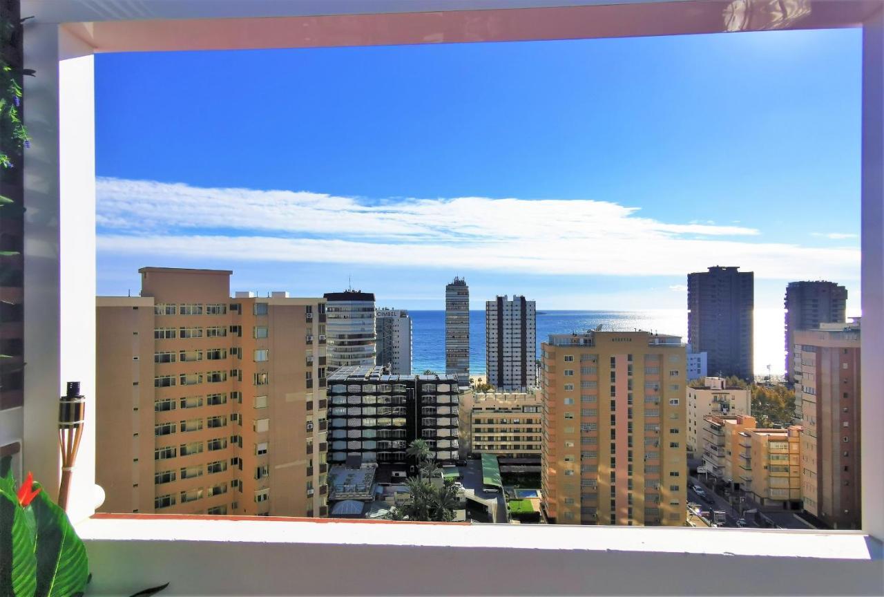 Penthouse Cervantes Sea View Benidorm Exterior foto